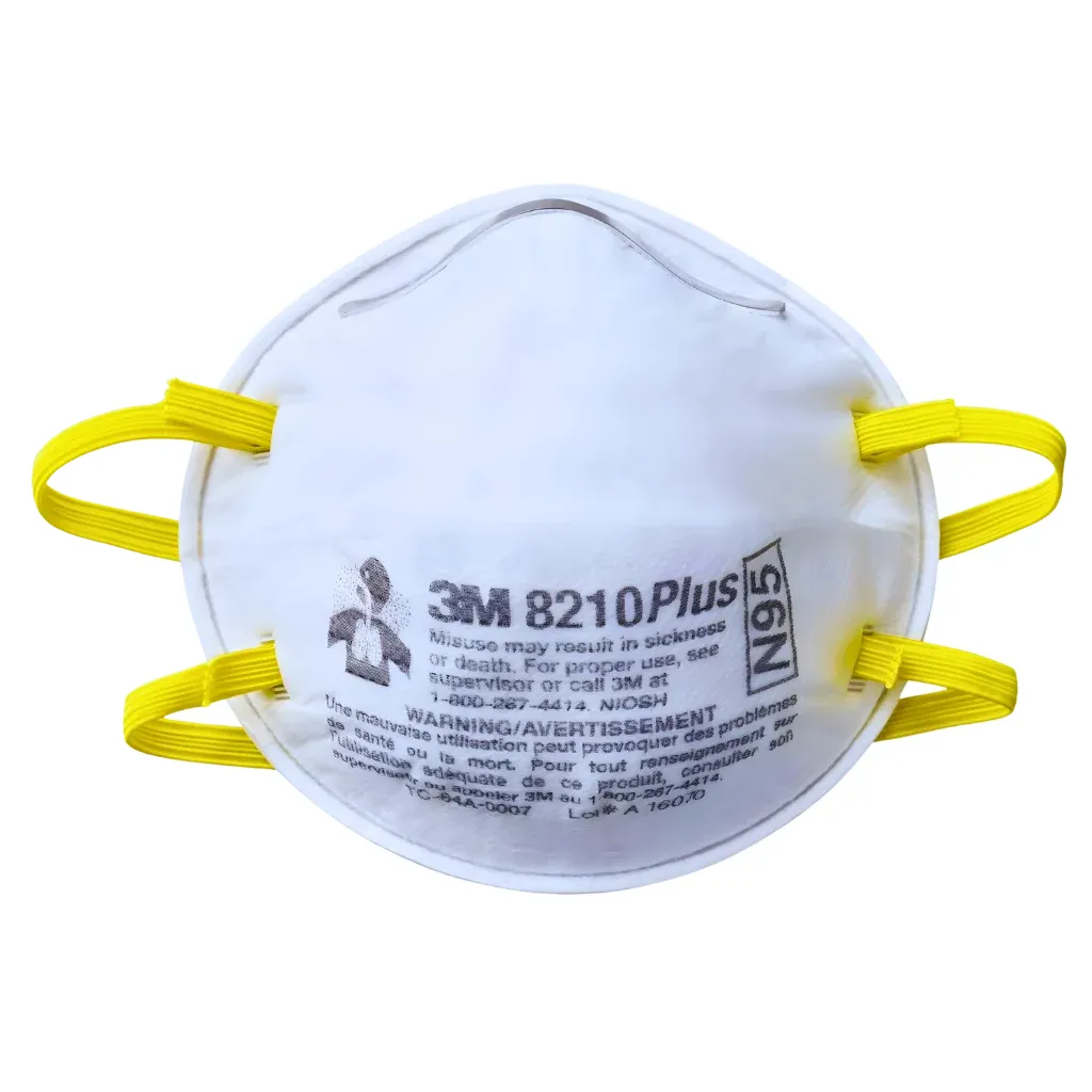 Respirador desechable N95 3M(TM), protección respiratoria, modelo 8210