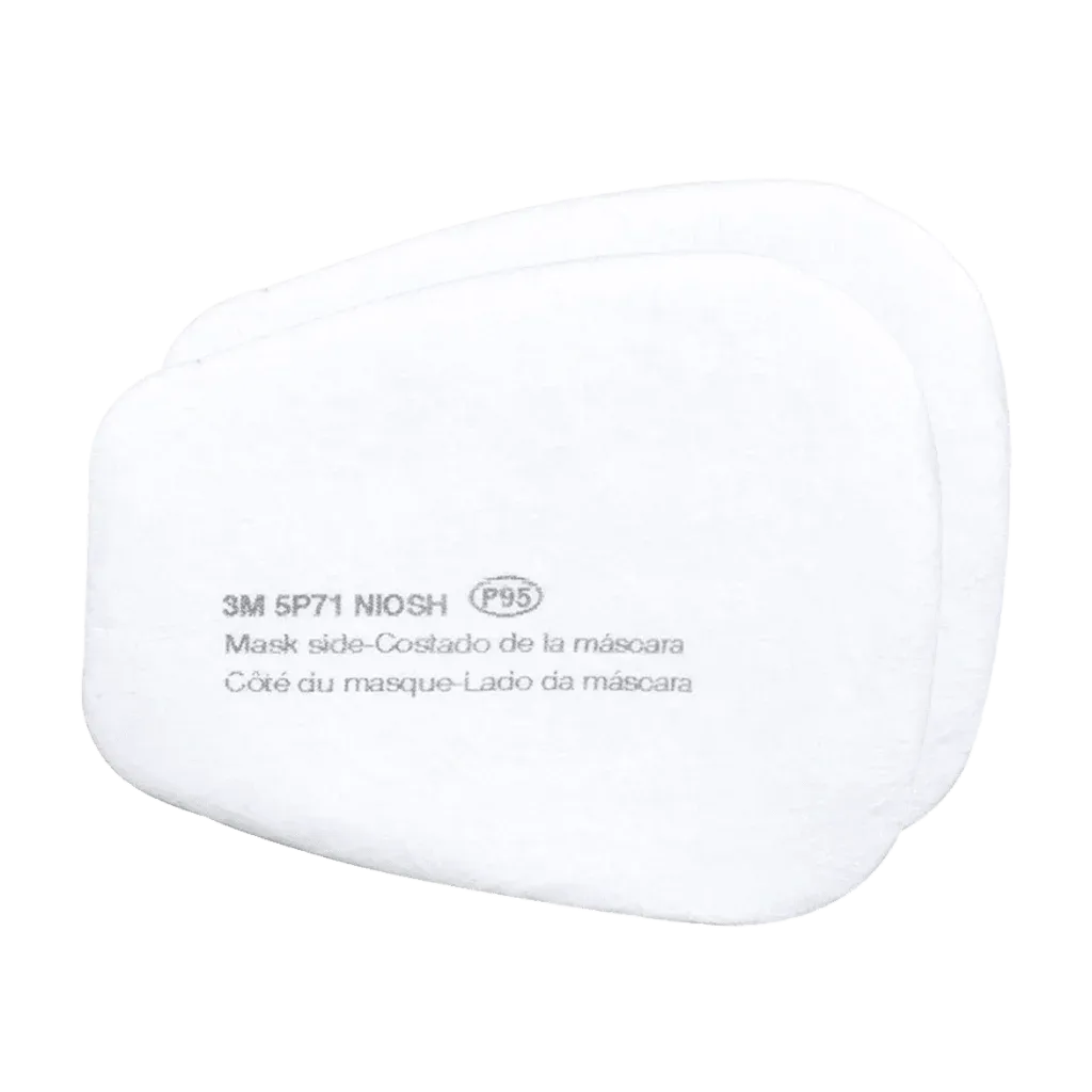 Filtro para partículas y neblinas P95 3M(TM), protección respiratoria, modelo 5P71 C/2 PIEZAS