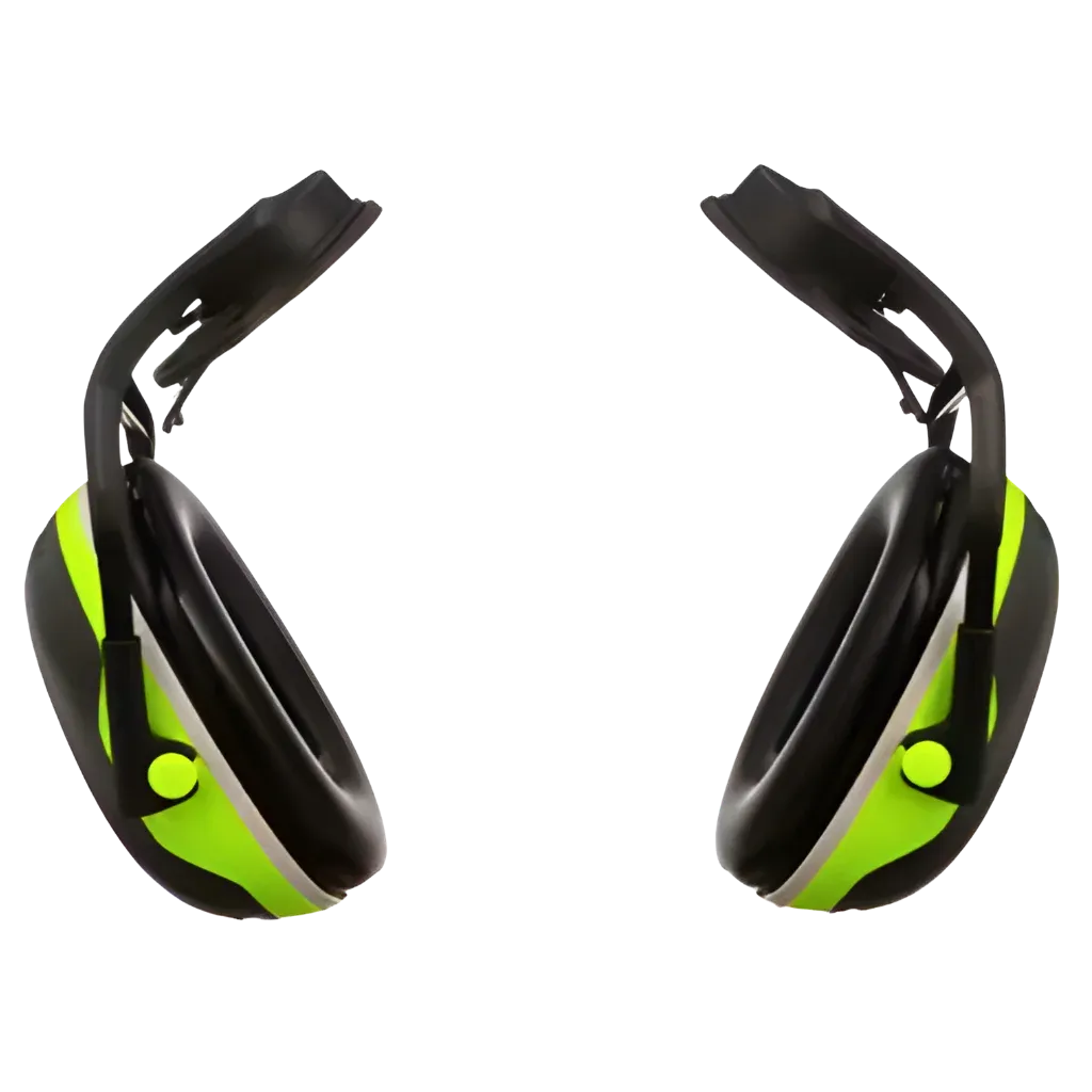 Orejera NRR 25 dB adaptable a casco PELTOR(TM) 3M(TM), protección auditiva, modelo X4P5E C/10 PARES